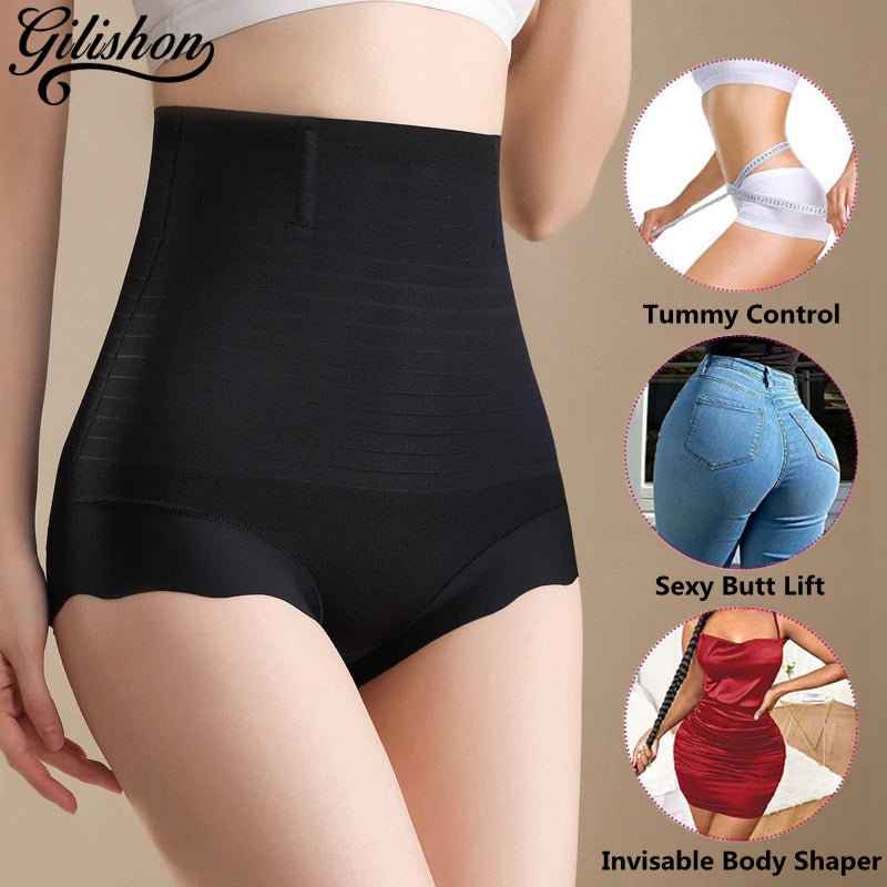 Women's High Waist Tummy Control Shapewear Bodysuit - Seamless Slimmer S-3XL